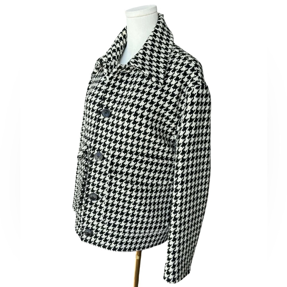 Ami alexandria mattiussi Houndstooth Boxy Fit Jacket - Picture 4 of 15